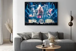 Plakat: Moskwa, rosja - 24 maja 2014 - zespół rockowy aerosmith amerocan