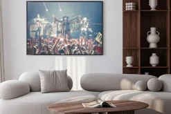 Plakat: Moskwa, rosja - 24 maja 2014 - zespół rockowy aerosmith amerocan