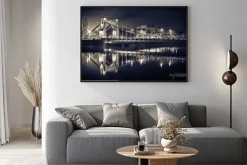 Plakat: Most grunwaldzki we wrocławiu