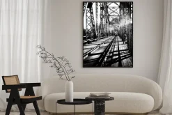 Plakat: Most kolejowy