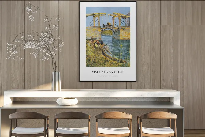 Plakat: Most langlois w arles vincenta van gogha