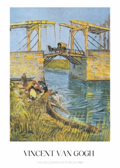 Plakat: Most langlois w arles vincenta van gogha