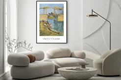 Plakat: Most langlois w arles vincenta van gogha