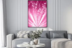 Plakat: Muzyczne notatki na tle