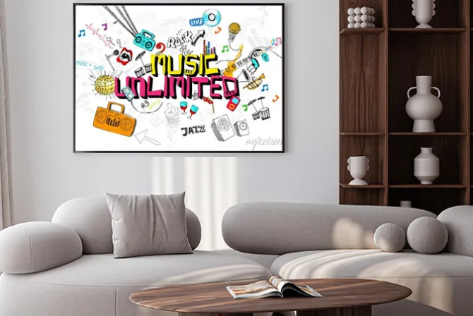 Plakat: Muzyka bez ograniczeń