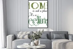 Plakat: Napis do domu