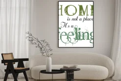 Plakat: Napis do domu