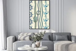 Plakat: Nawigacyjny szwu wzór