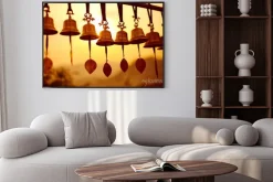 Plakat: Nepalskie dzwonki modlitewne