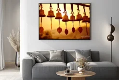 Plakat: Nepalskie dzwonki modlitewne