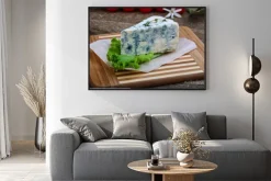 Plakat: Niebieski ser