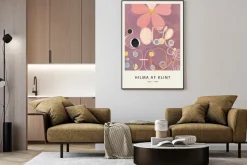 Plakat: Nowoczesna abstrakcja kwiaty hilma af klint