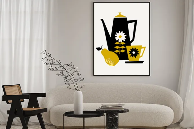 Plakat: Nowoczesna martwa natura