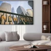 Plakat: Nowoczesne wieżowce w downtown new york city manhattan skyline