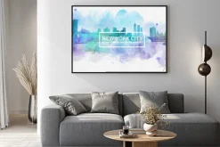 Plakat: Nowy jork, gdzie sny są wykonane pocztówki