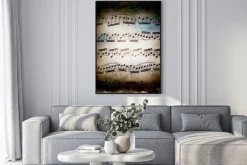 Plakat: Od musical grunge tekstury