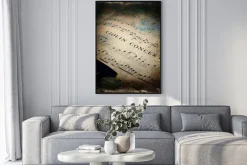 Plakat: Od musical grunge tekstury