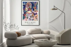 Plakat: Ogród burggarten reprodukcja paul klee