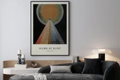Plakat: Ołtarz hilma af klint mistyczna abstrakcja