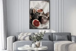 Plakat: Owoce figi fotografia z bliska