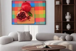 Plakat: Owoce granatu