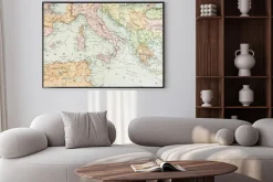 Plakat: Panoramiczny antique map