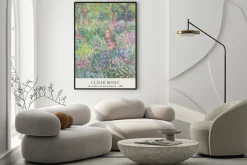 Plakat: Pejzaż ogród artysty w giverny reprodukcja claude monet