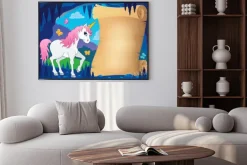 Plakat: Pergamin w bajkowej jaskini obraz 7