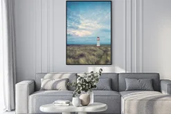 Plakat: Pfad zum leuchtturm