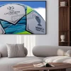 Plakat: Piłka z logo champion league