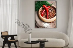 Plakat: Pikantny pieprz przyprawa
