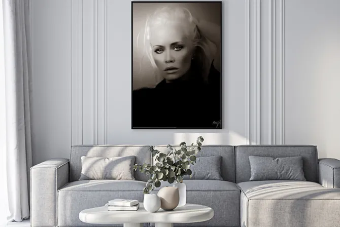 Plakat: Piękna kobieta