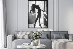 Plakat: Piękna tancerka baletowa