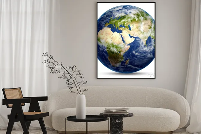 Plakat: Planet świecie