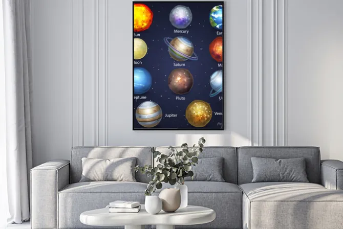 Plakat: Planet zestaw 2