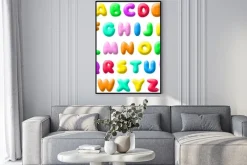 Plakat: Plastelina czcionki