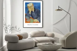 Plakat: Portret doktora gacheta sztuka vincenta van gogha