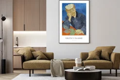 Plakat: Portret doktora gacheta sztuka vincenta van gogha