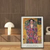 Plakat: Portret eugenii primavesi reprodukcja gustava klimta