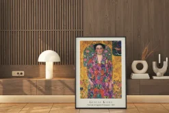 Plakat: Portret eugenii primavesi reprodukcja gustava klimta
