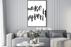 Plakat: Postaraj się, żeby się udało.