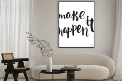 Plakat: Postaraj się, żeby się udało.