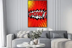 Plakat: Pow - komiks dymek, cartoon