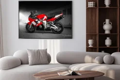 Plakat: Prędkość maksymalna (czerwony)