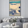 Plakat: Private jet w hangarze