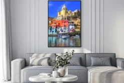 Plakat: Procida, isola nel mar mediterraneo, napoli