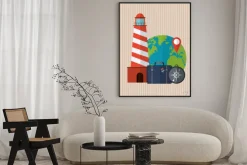 Plakat: Projektowanie ikon podróży