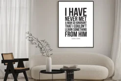 Plakat: Prosty klasyczny plakat motywacyjny dla biznesu