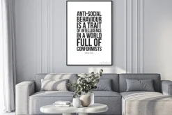 Plakat: Prosty klasyczny plakat motywacyjny dla biznesu