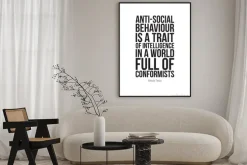 Plakat: Prosty klasyczny plakat motywacyjny dla biznesu